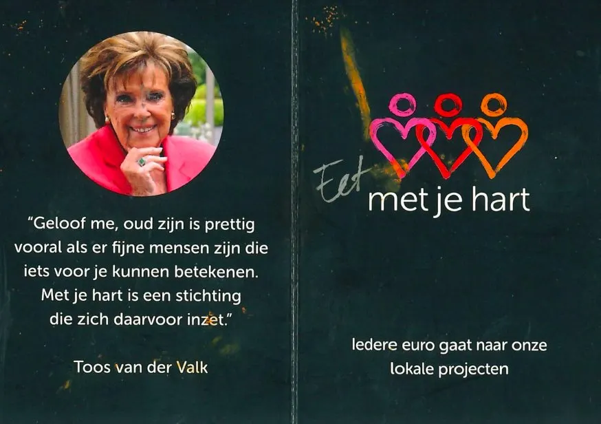 Embajadora de la fundación Met je Hart